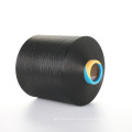 huaerli 100% dope dyed black DDB 300d 96f dty polyester yarn